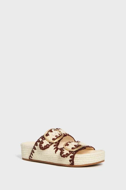 Comfortable Formal Shoes Cream Tarbu Theo Sandals