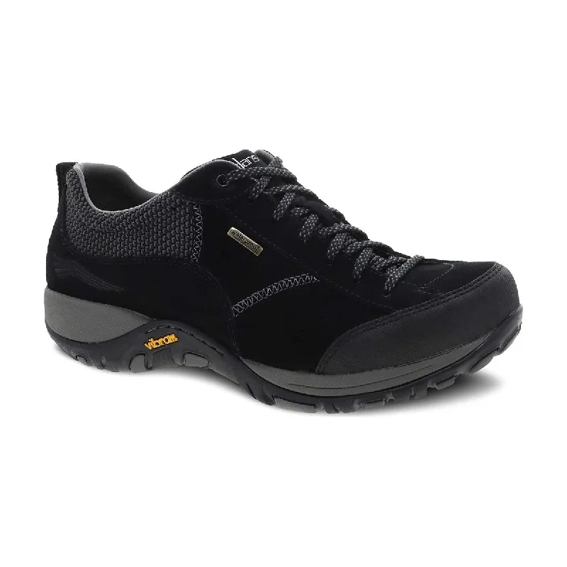 Cozy Chic Promotions Dansko Women's Paisley Black/Black Suede Waterproof