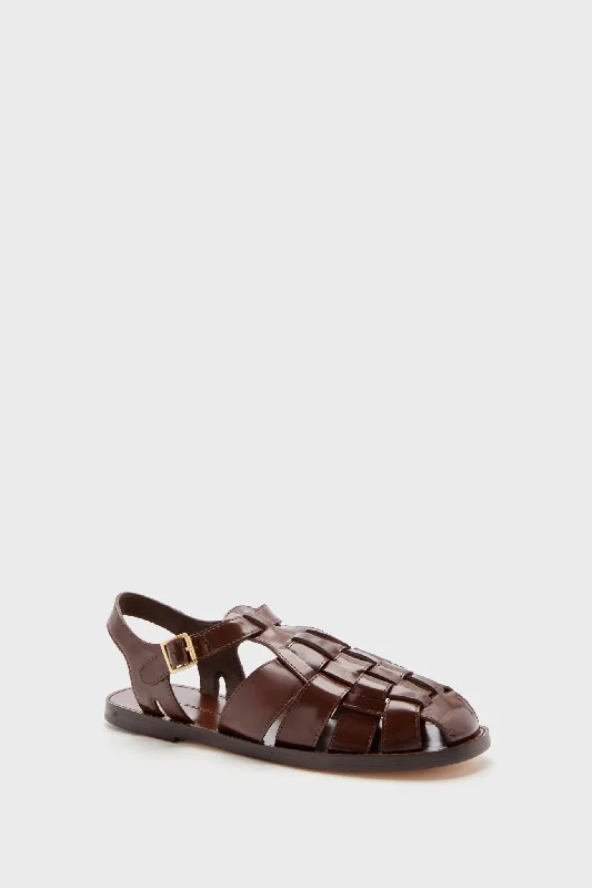Contemporary Fashion Sale Dark Brown Max Sandals