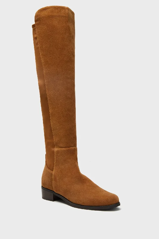 Hot Trends Exclusive Camel Suede Waterproof Velma Boots