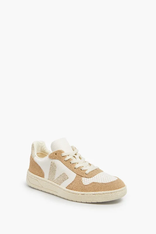 Get The Latest Trends Extra White Natural Sahara V-10 Sneakers
