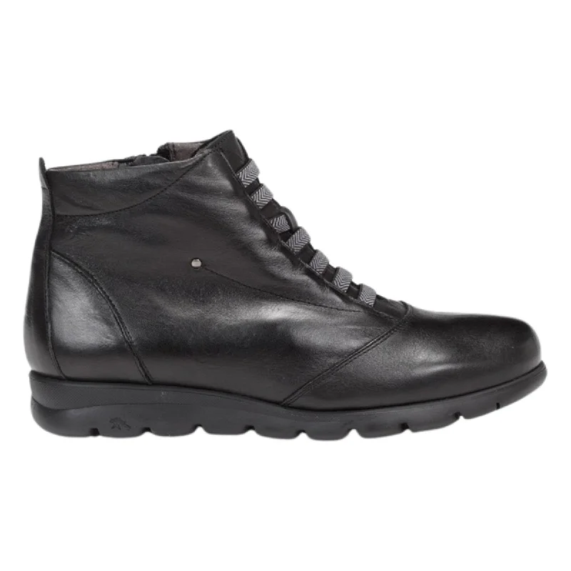 Chic & Cozy Collection Fluchos Women's Susan Sugar Negro Leather