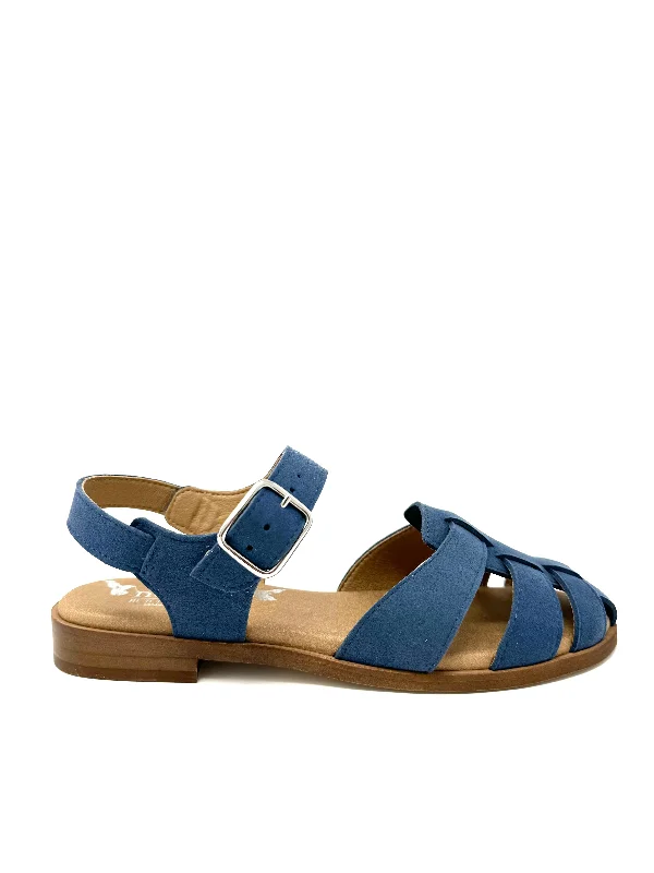 Absurdly Cheap Sale Frankie Sandal in Blue from Novacas