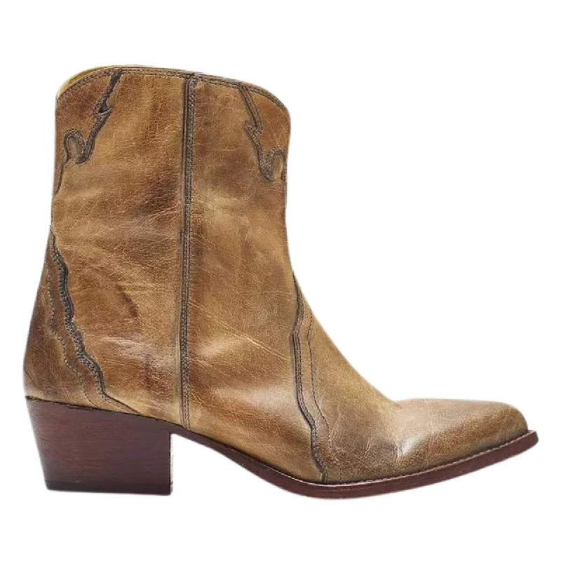 Formal Shoes Clearance Free People Women's New Frontier Western Distressed Tan