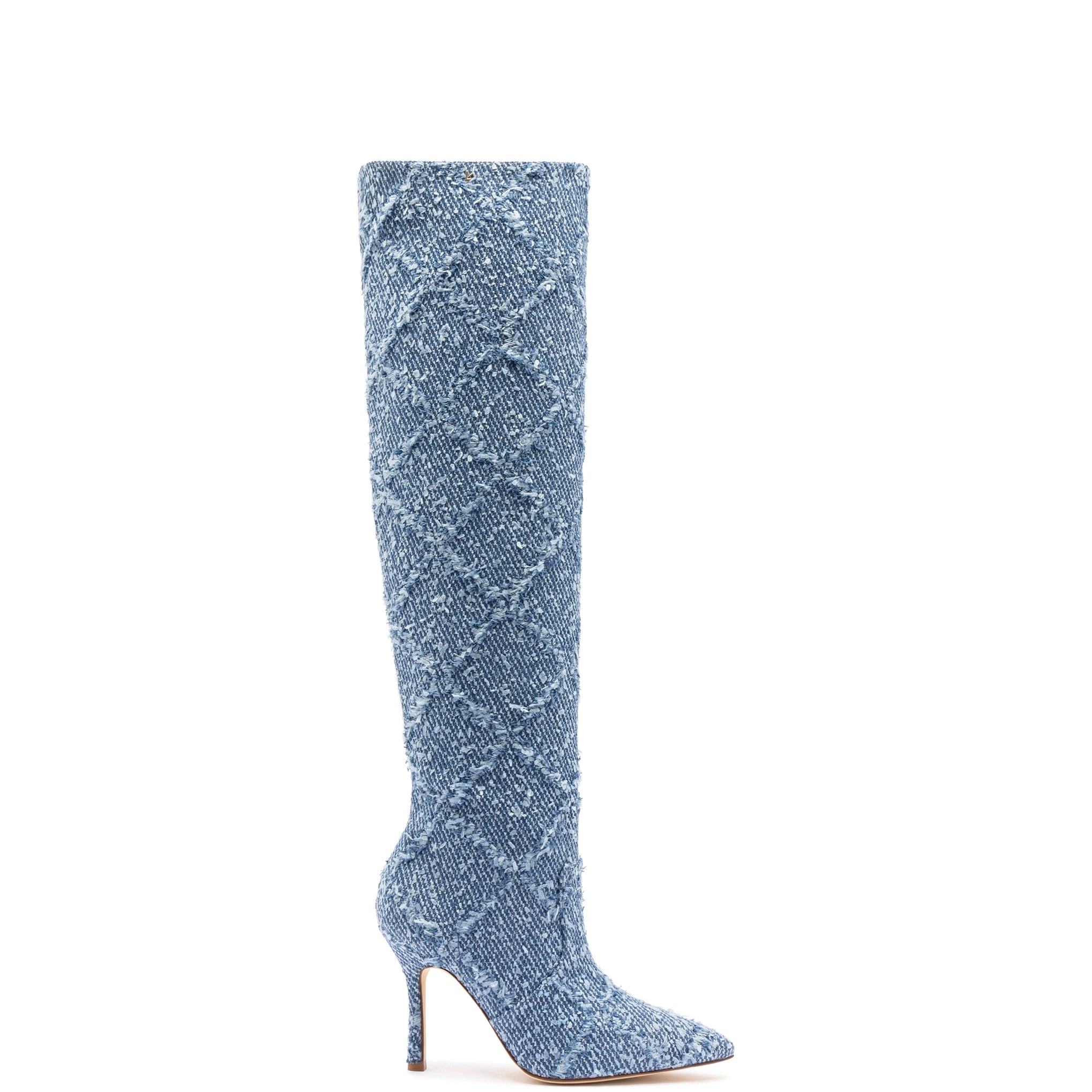 Everyday Shoes Promotion Kate Slouch Boot In Fringe Stellar Denim