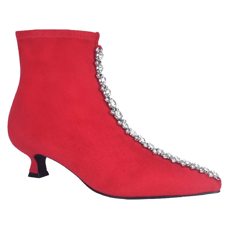 Discover Now Garda Chain Stretch Ankle Bootie with Memory Foam