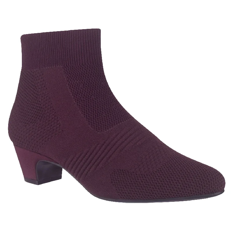 Flash Sale Starts Godina Stretch Knit Ankle Bootie with Memory Foam