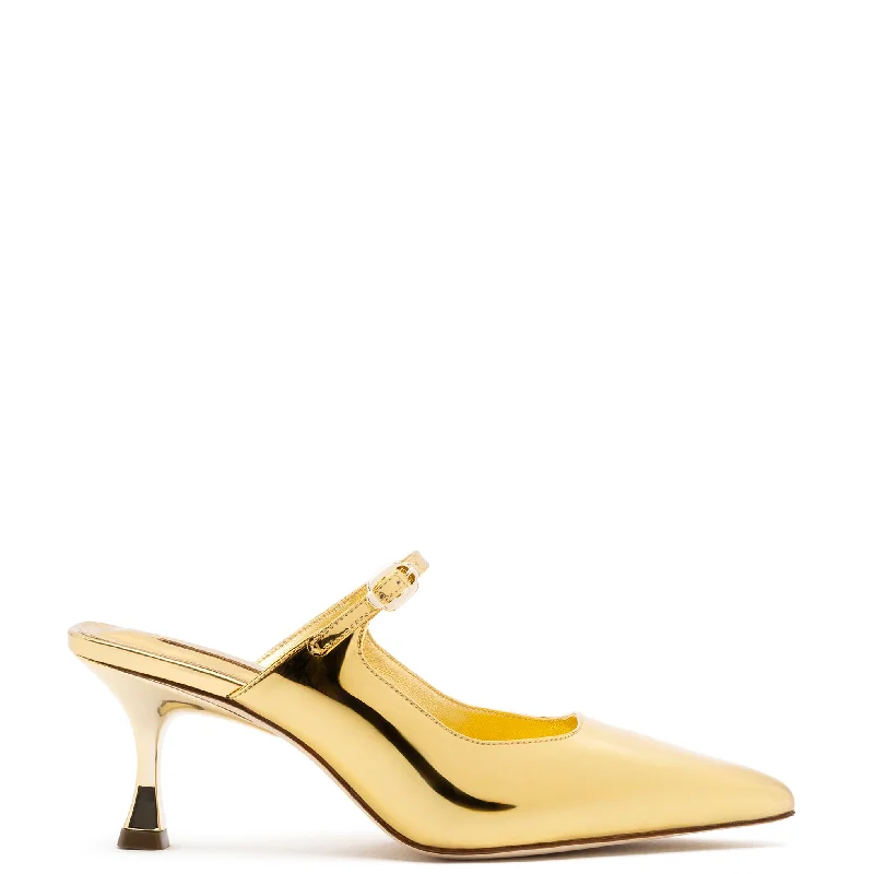Casual Shoes Sale Ines Mule In Specchio Gold