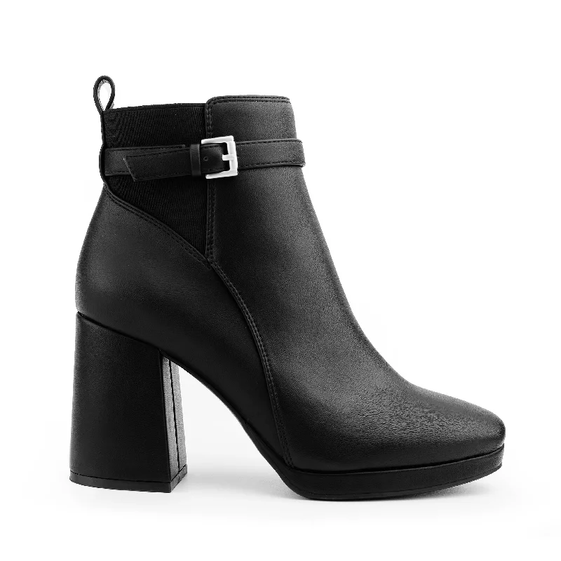 Black Vegan Leather
