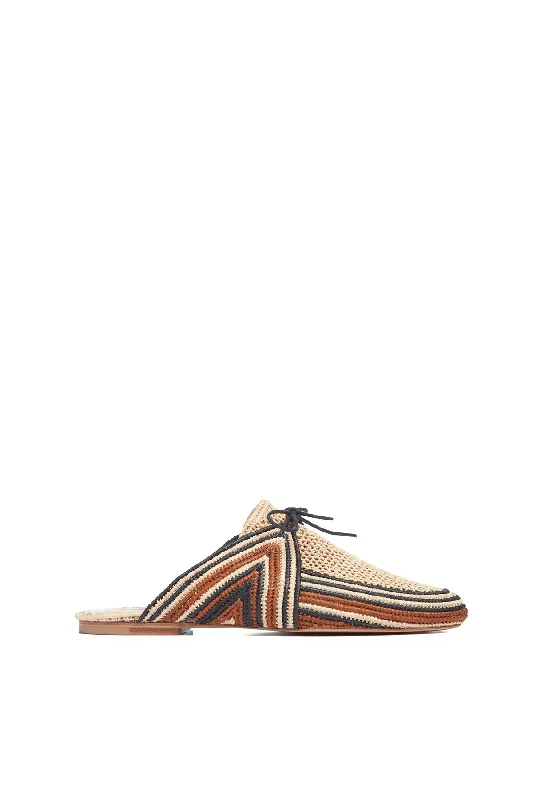 Vintage-Inspired Style Offers Harriet Raffia Mule