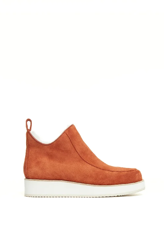 Discount Price Harry Boot in Rust Suede
