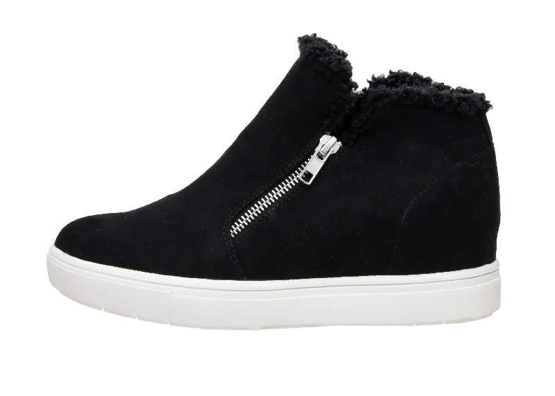 Glamorous Fashion Offers Heaven Cozy Wedge Sneaker