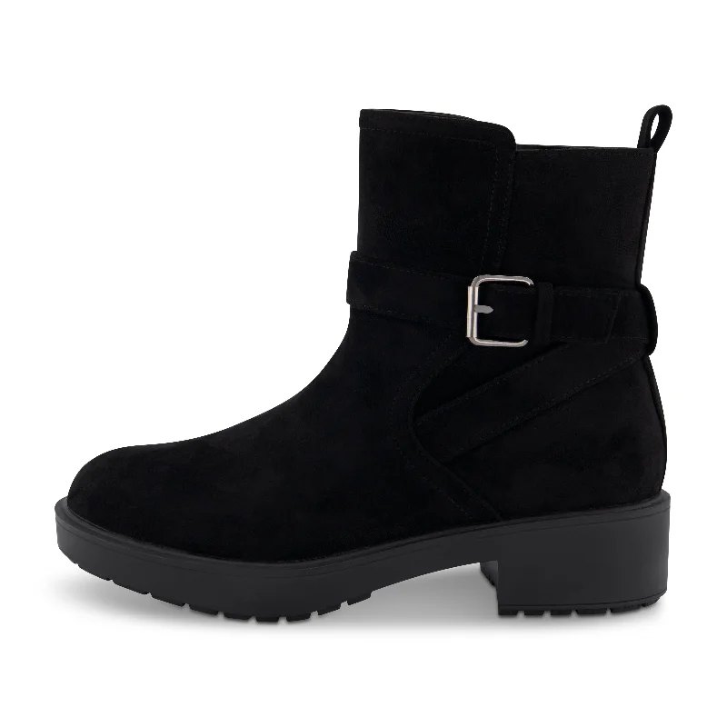 Fashion Deal Houston Buckled Ankle Boot