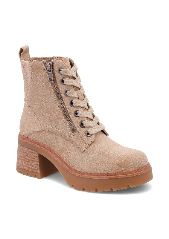 Women's Trendy Boots IDALIA - SAND