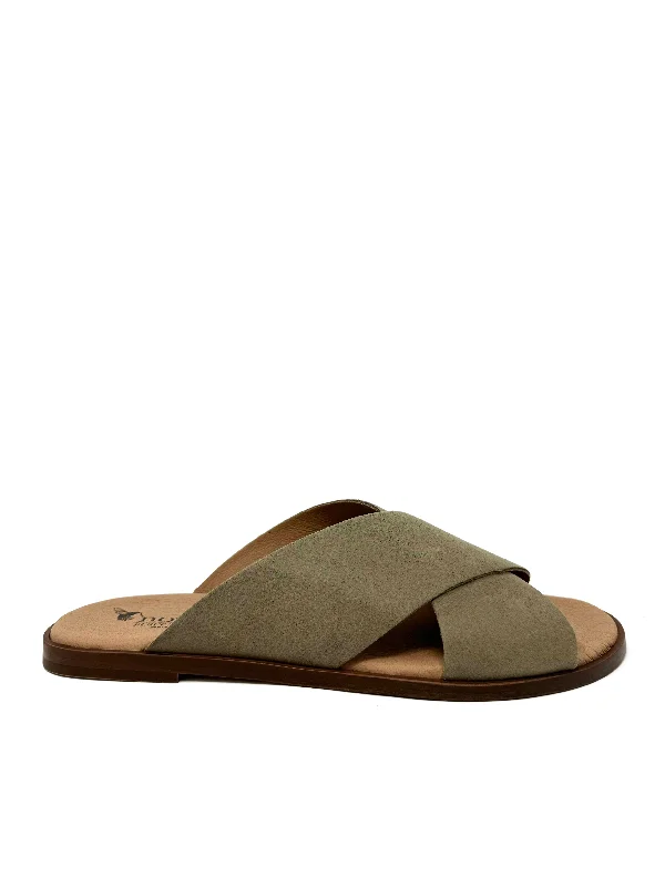 Explore What's New Jamie Slide in Taupe from Novacas