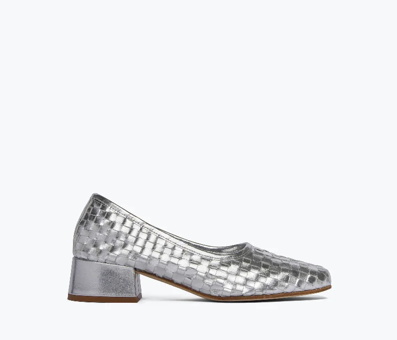 Elegant Fashion Offers JAYLA WOVEN BALLET HEEL