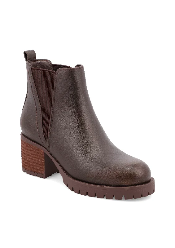 Street-Style Slip-Ons JODY-W - DARK COFFEE