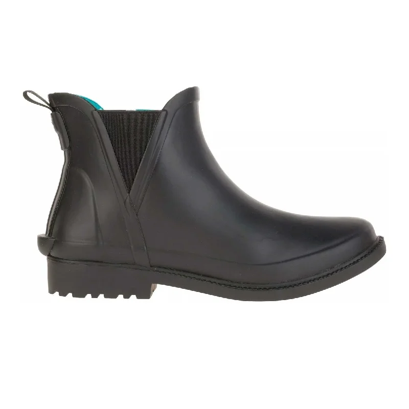 Sleek Dress Shoes Deal Kamik Women's Chloe Lo Black Rubber