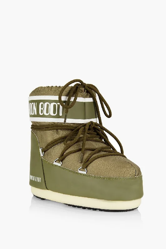 Chic Styles Khaki Icon Low Nylon