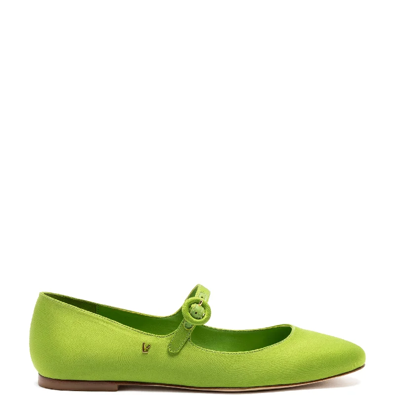 Forward Trendsetter Blair Ballet Flat In Kiwi Satin