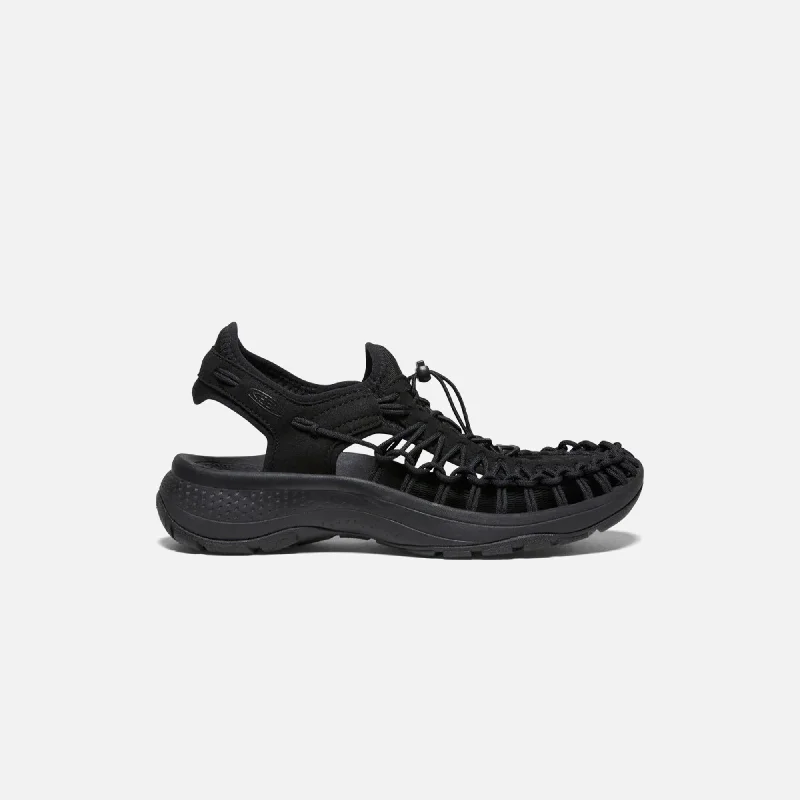 Women's Non-Slip Flats KEEN WMNS UNEEK - Black / Black