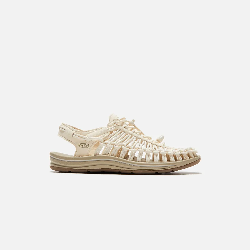 Women's Fashion Boots KEEN WMNS UNEEK - White Cap / Cornstalk