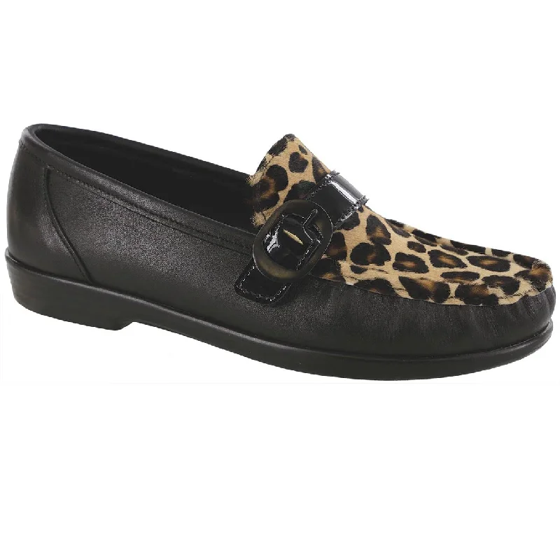 Women's Fashion Boots Lara - Leopard Black