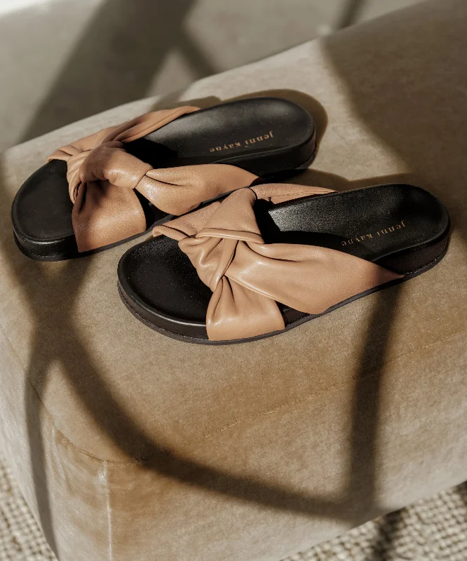 Feminine Style Promotions Leather Knot Sandal