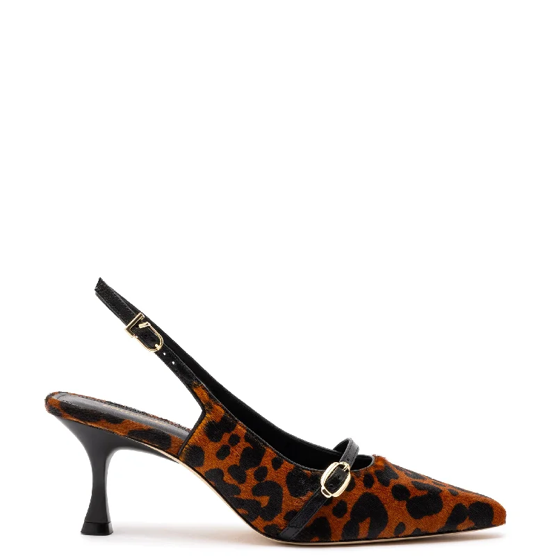 All-Day Comfort Shoes Sale Ines Pump In Leopard Print Calf Hair
