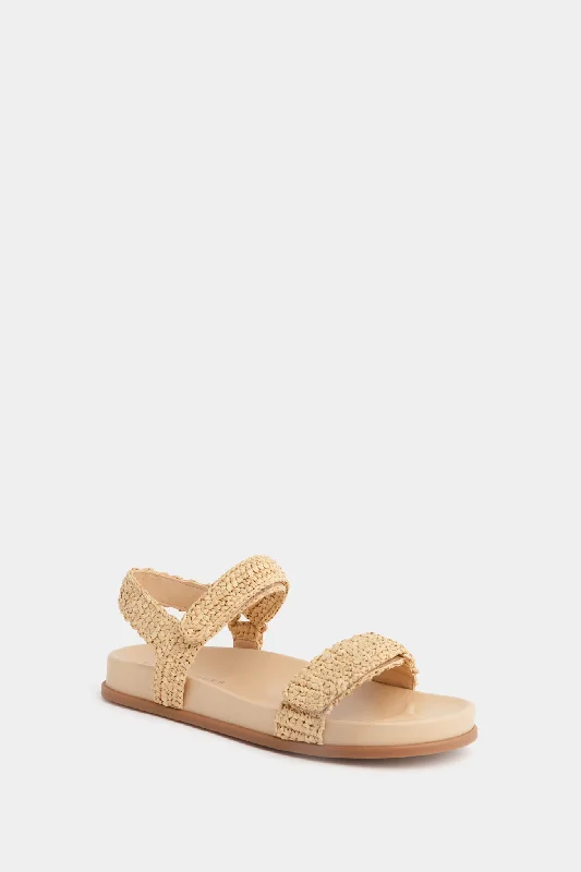 Comfortable Business Shoes Light Natural Lenore Sandals