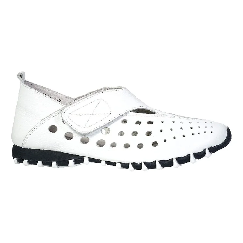 Women's Trendy Boots Litfoot Women's LF9010-3 White Leather