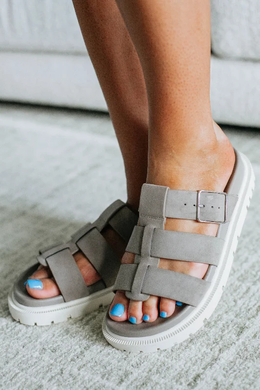 High-Fashion Casual Shoes Made For Summer Sandals - Mocha