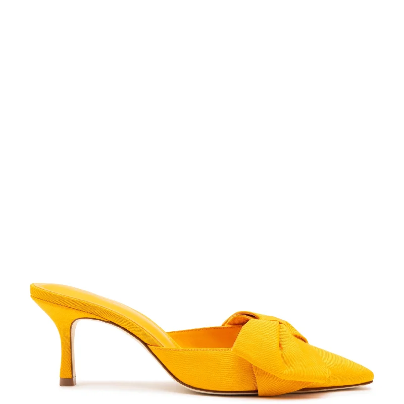 Outdoor Hiking Shoes Promotion Mini Elle Pump in Mango Fabric