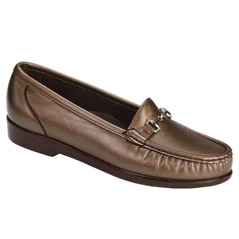 Comfortable Slip-On Shoes Metro - Bronze