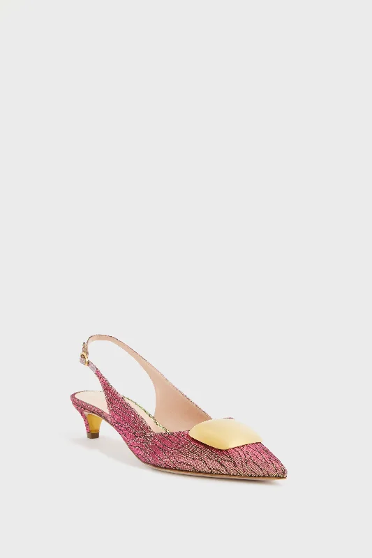 Comfort And Style Shoes Sale Multi Pink Ocean Lurex Misty Kitten Heels
