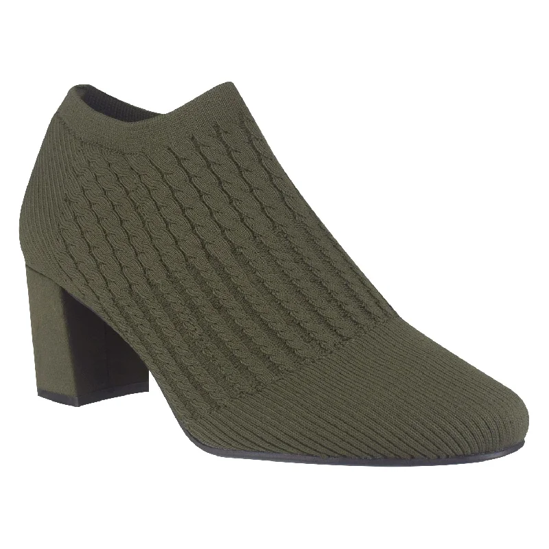 Exclusive Discounts Nancia Stretch Knit Ankle Bootie with Memory Foam