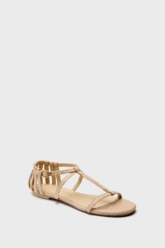 Modern Chic Discounts Natural Cecilia Sandals
