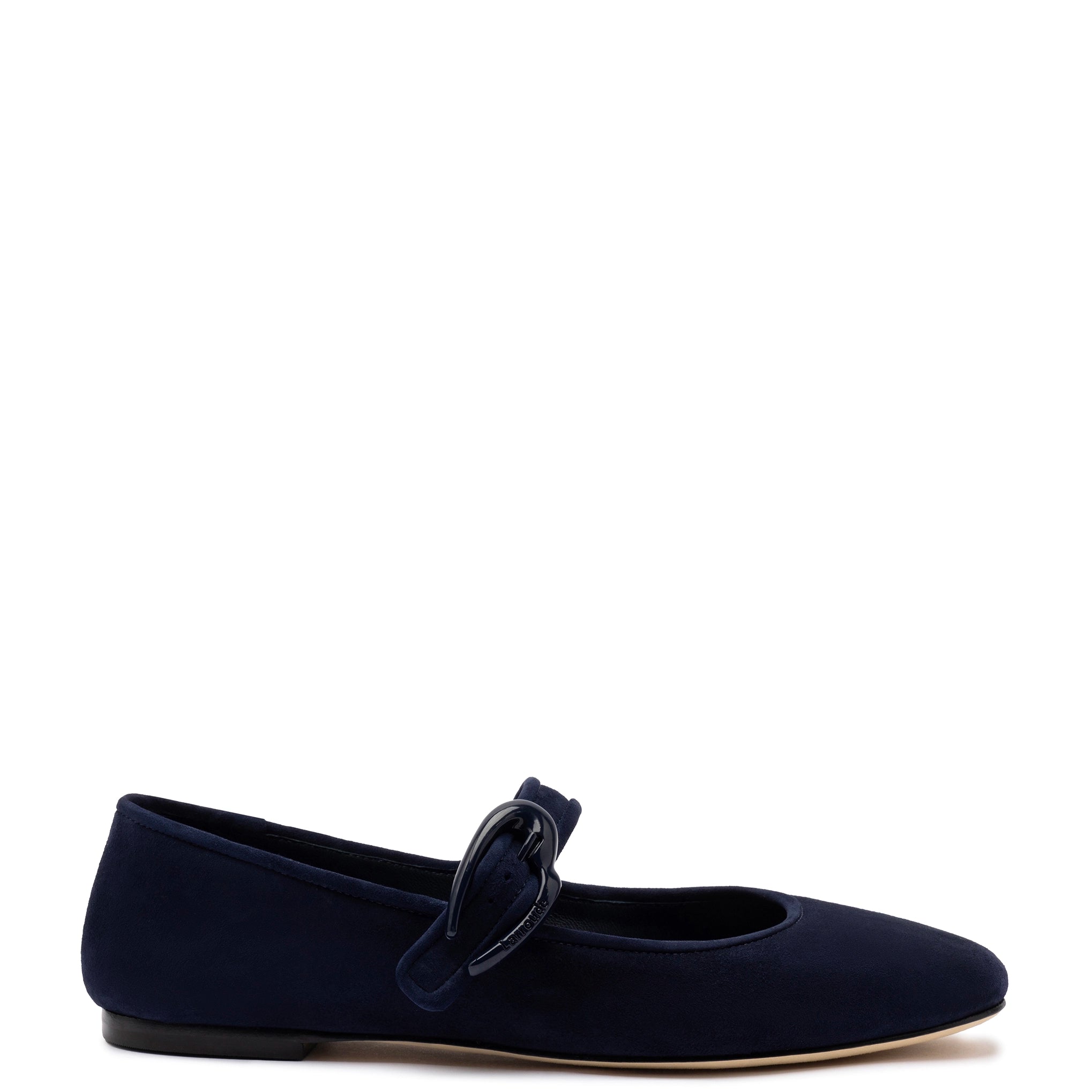 Limited Time Special Offer Verona Ballet Flat In Navy Suede