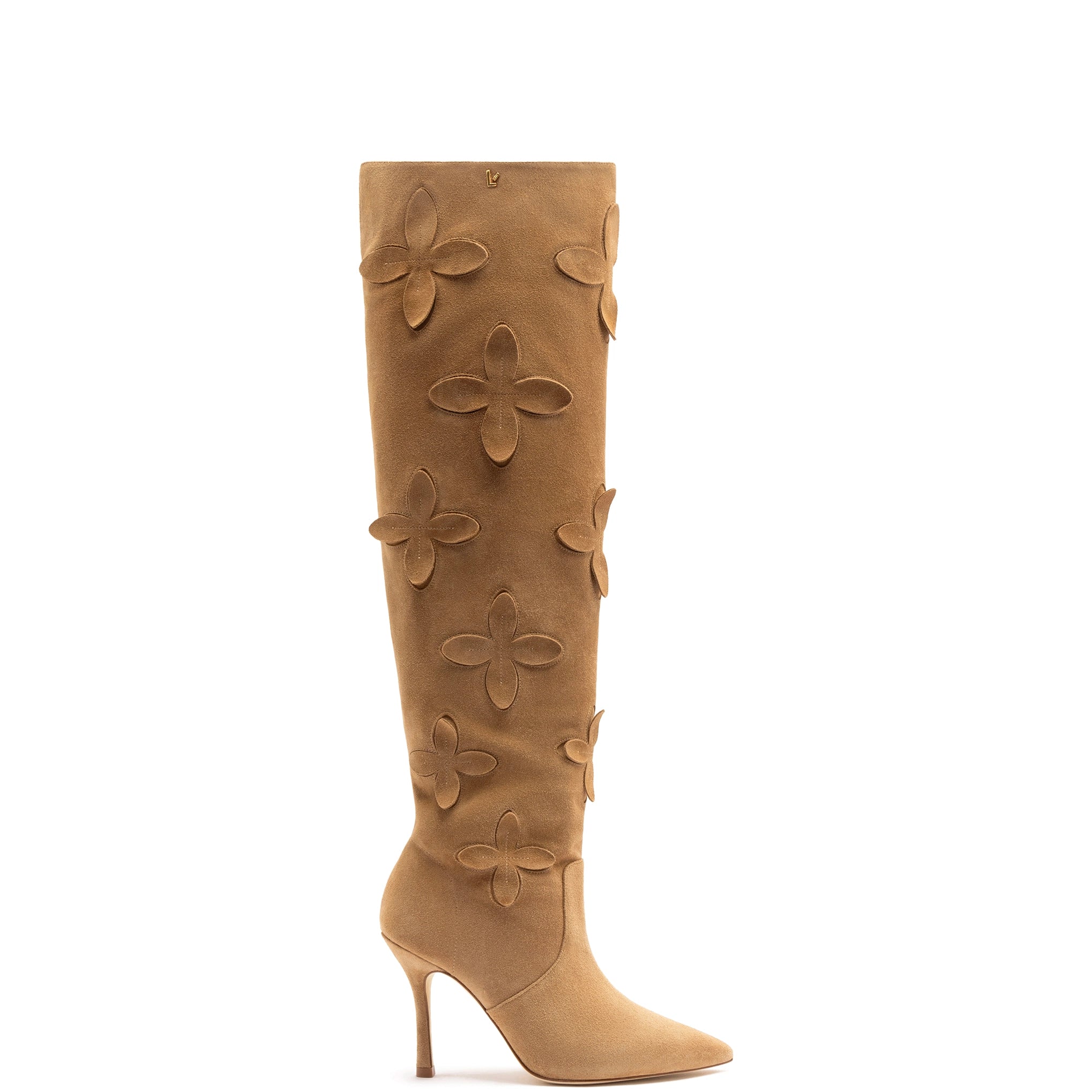 Lightweight Fashion Shoes Julia Boot In Peanut Suede