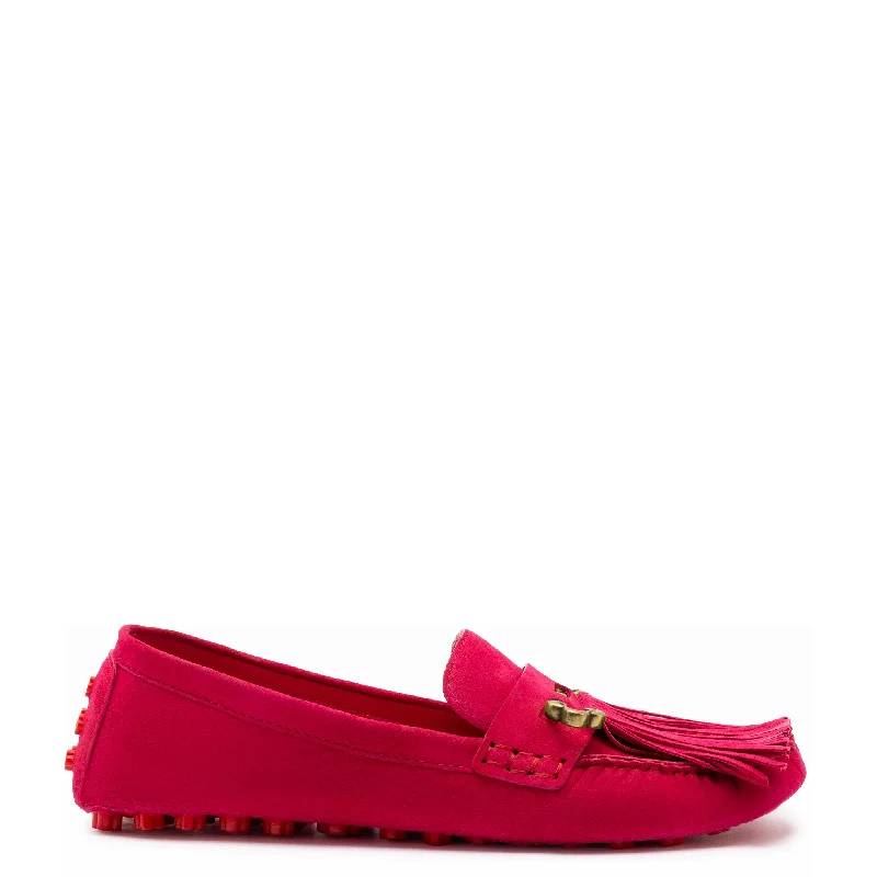 Polished Style Deals Joy Mocassin In Pink Suede