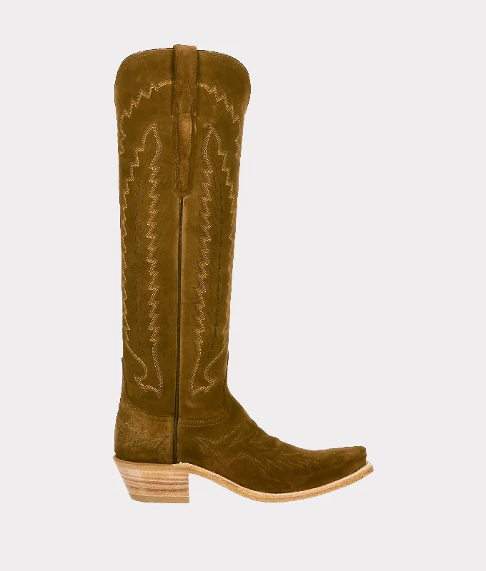 Essentials On Sale Priscilla Suede :: Espresso