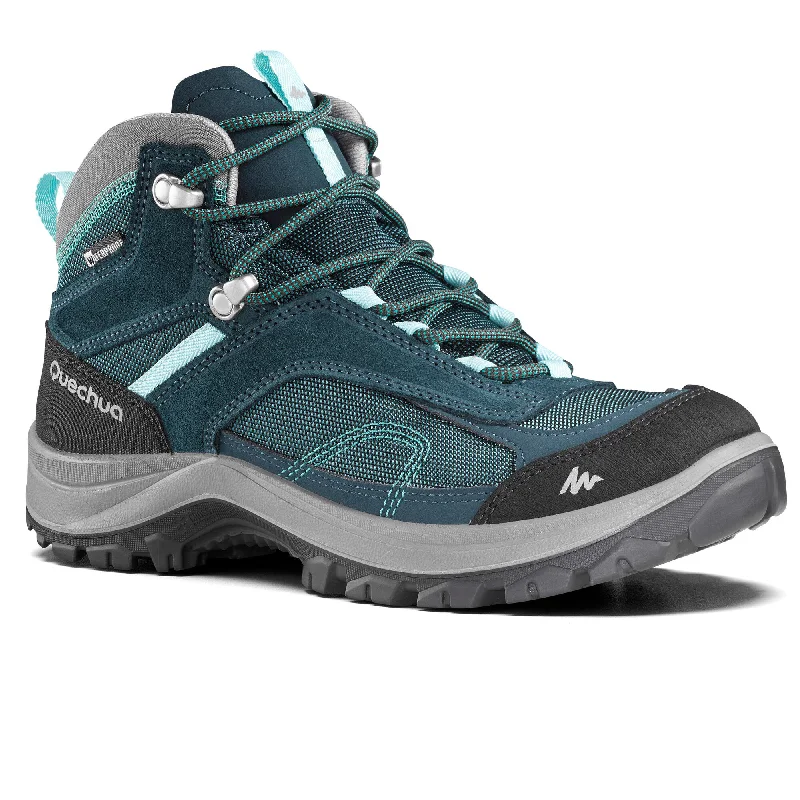 Limited-Time Shoe Deals Quechua Women's MH100 Waterproof Mid Hiking Shoes