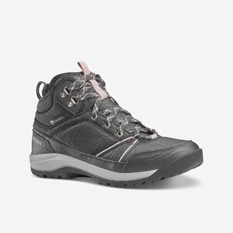 Business Casual Shoes Discount Quechua Women's Waterproof Hiking Boots - NH100 Mid WP