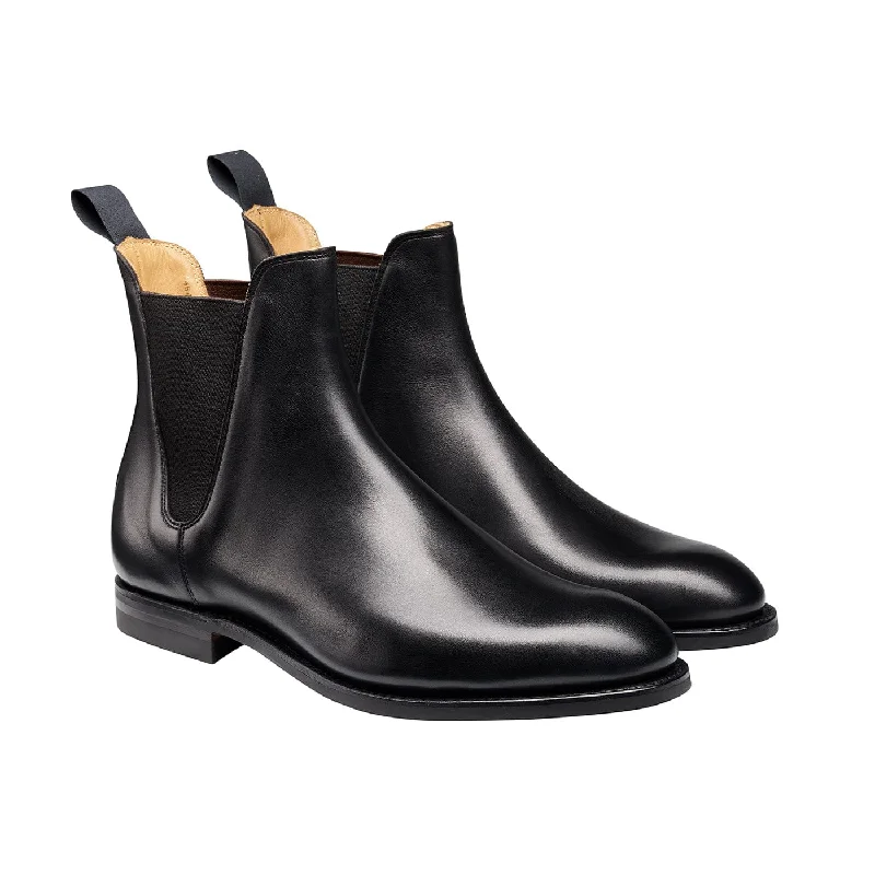 Casual Yet Chic Sales Rachel Black Wax Calf