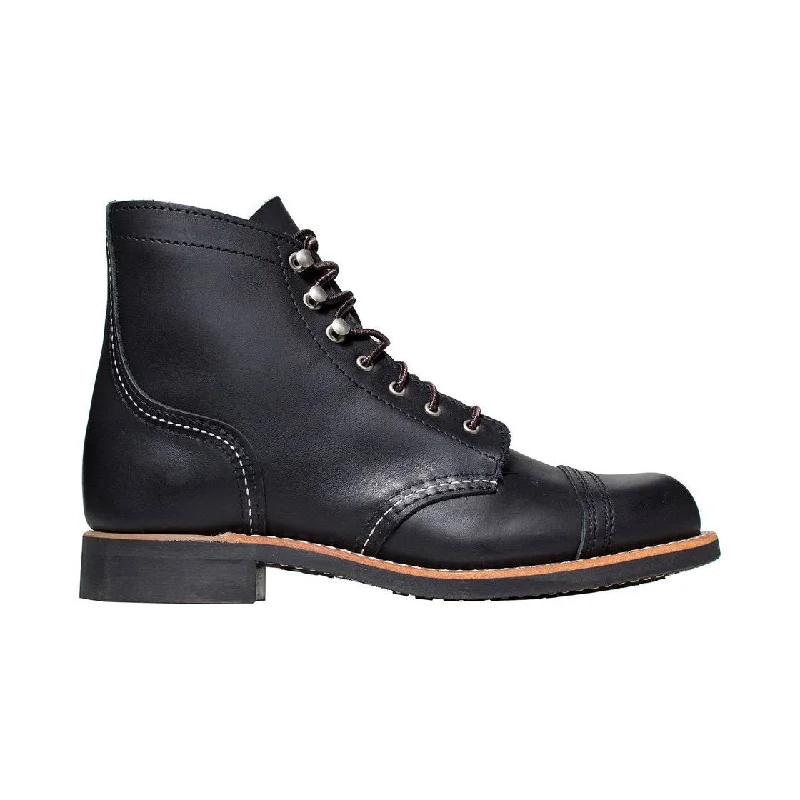 Additional Time-Limited Offers Red Wing Women's Iron Ranger 3366 Black Leather