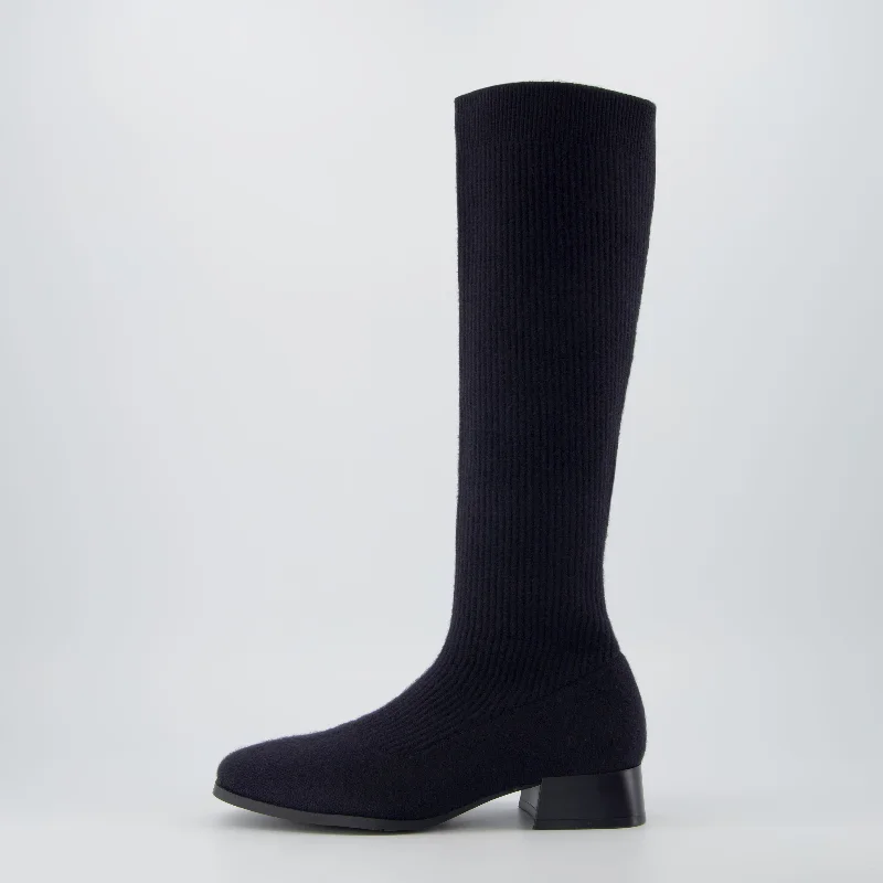 Retro Style Promotions Rialto Knit Knee-High Boot