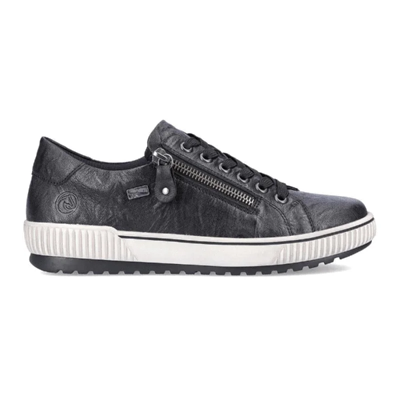 All-Day Comfort Shoes Promotion Rieker Women's D0700-00 Maditta Black Waterproof