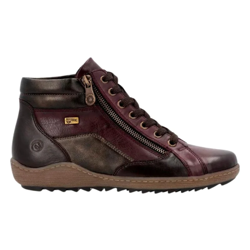 Exclusive Sale Rieker Women's R1458-35 Wine/Antique Leather