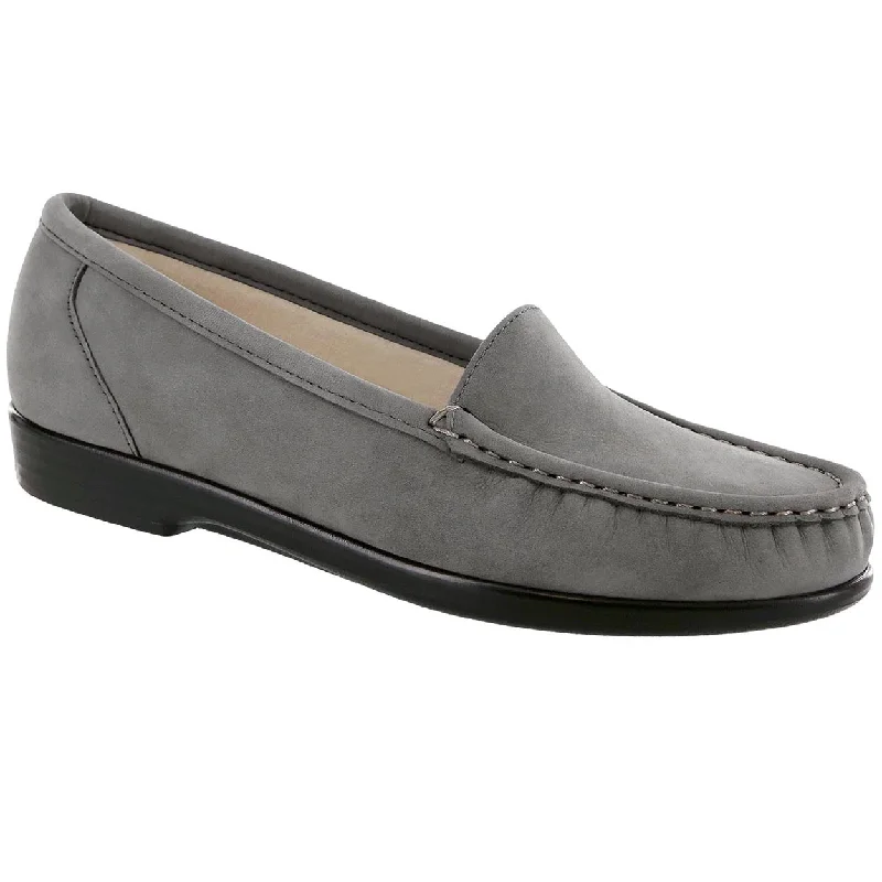 Versatile Fashion Shoes Simplify - Gray Nubuck