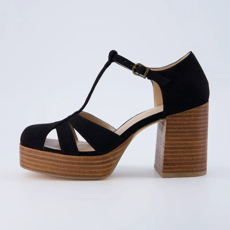 Casual Women's Flats Tizzy Platform Heeled Sandal